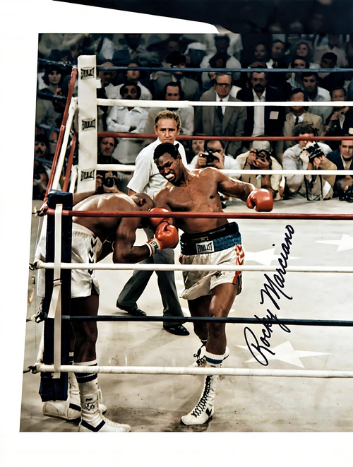 Larry Holmes Autographed Photo 16x12 Heavyweight Legend Memorabilia Collectible