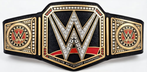 WWE Replica Heavyweight Championship Belt Signed by 5 Hall of Famers JSA