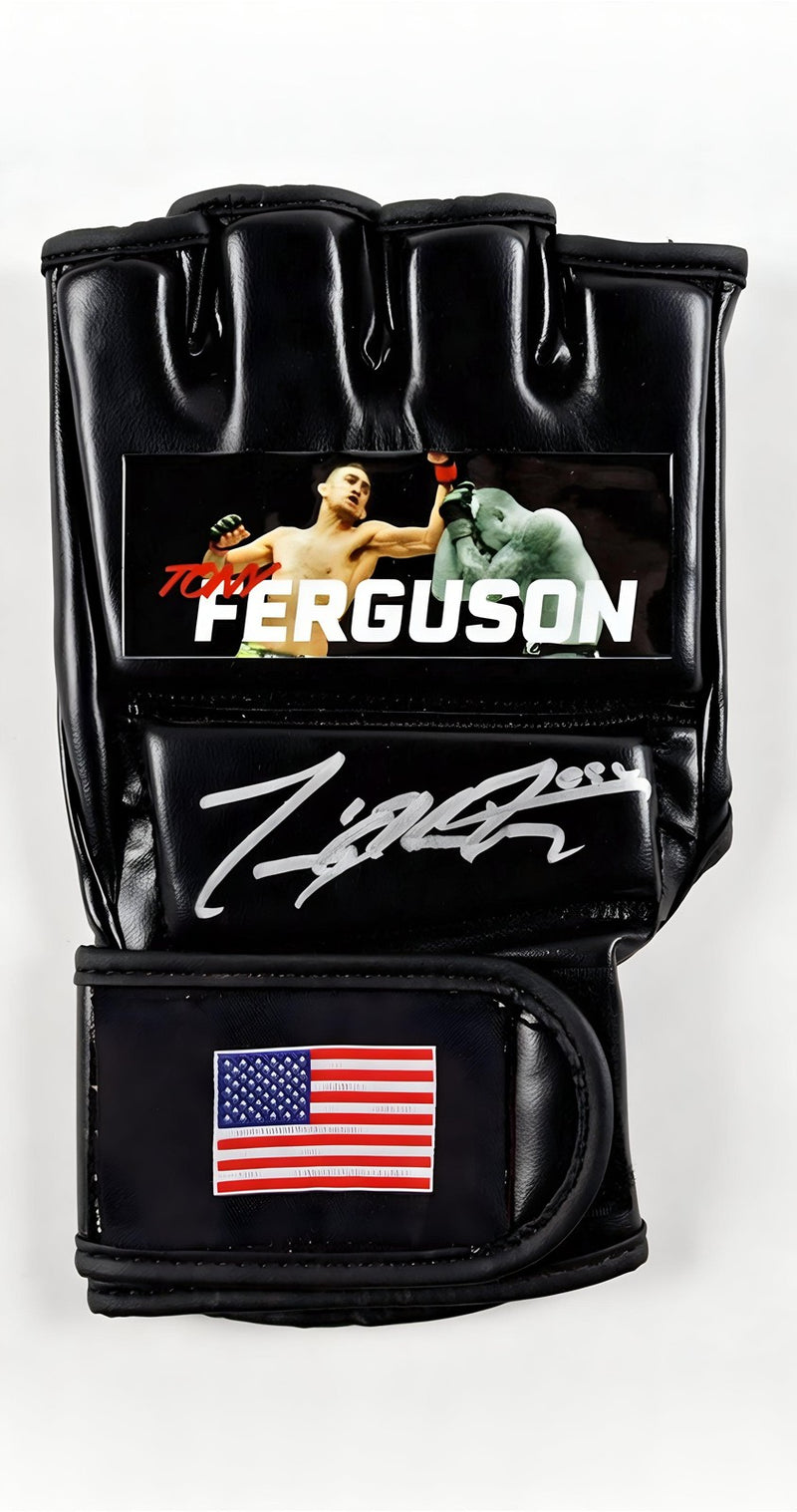 Tony Ferguson Signed Custom USA MMA Glove with Beckett Authentication