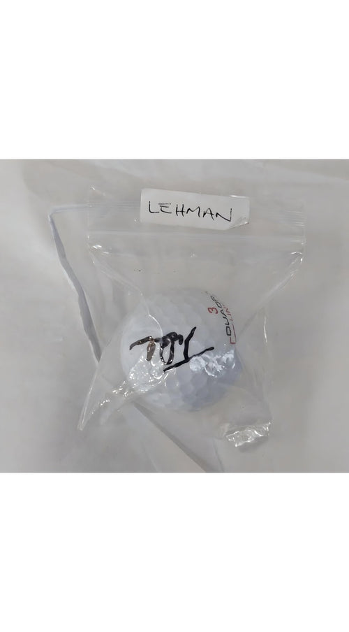 Thomas Lehman Signed Golf Ball PGA Tour Champion Autograph Collectible