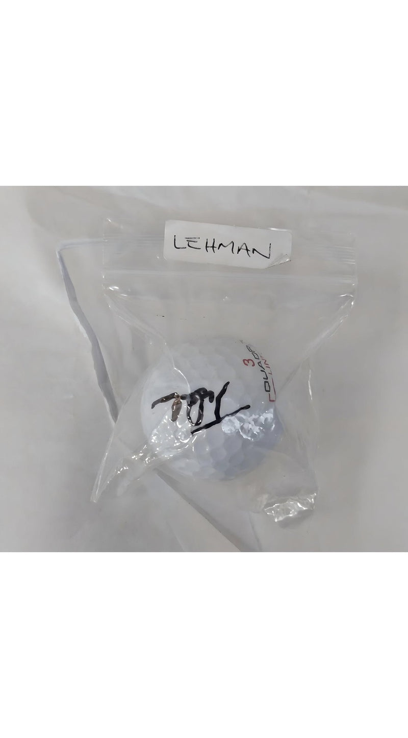 Thomas Lehman Signed Golf Ball PGA Tour Champion Autograph Collectible