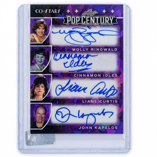 2015 Leaf Pop Century Sixteen Candles Quad Auto 1/1 مولي رينجوالد - Co-Star CS4-6