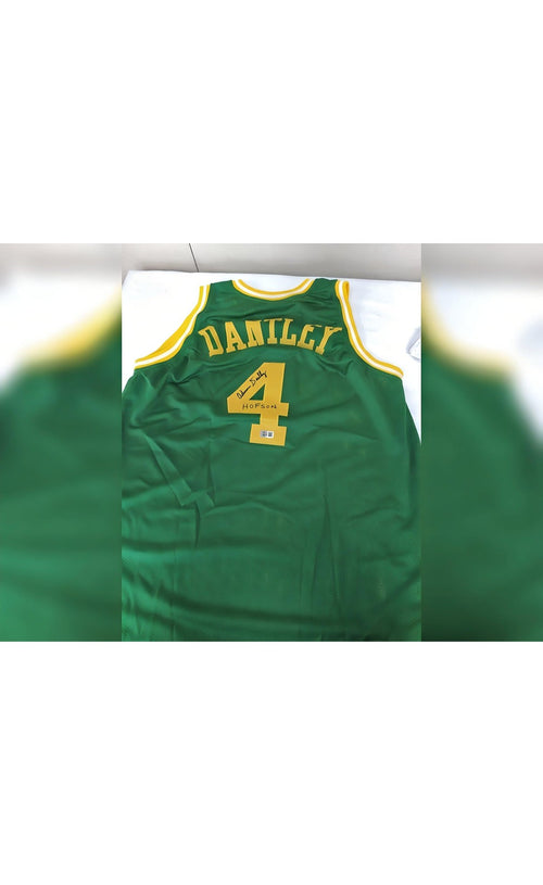 Adrian Dantley Signed Jersey Inscribed HOF 2008 Basketball Legend Beckett
