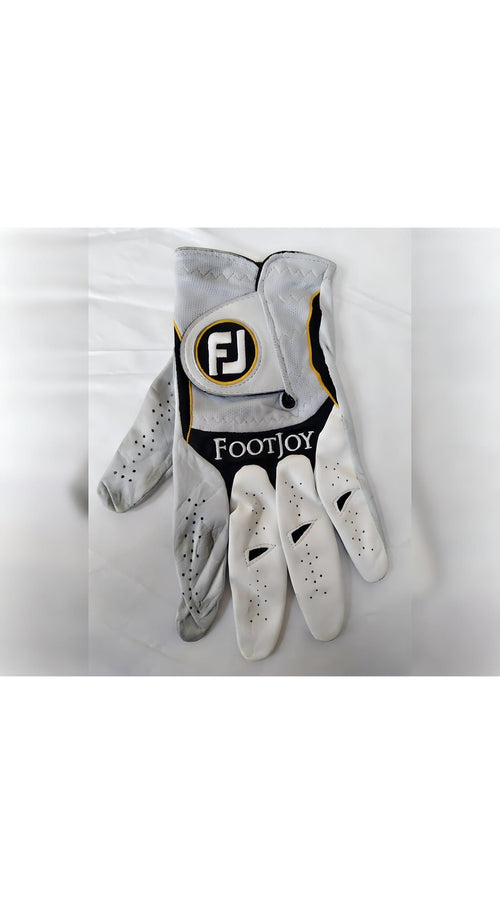 Rhys Davies Signed Match-Worn Golf Glove Authentic Sports Memorabilia Item