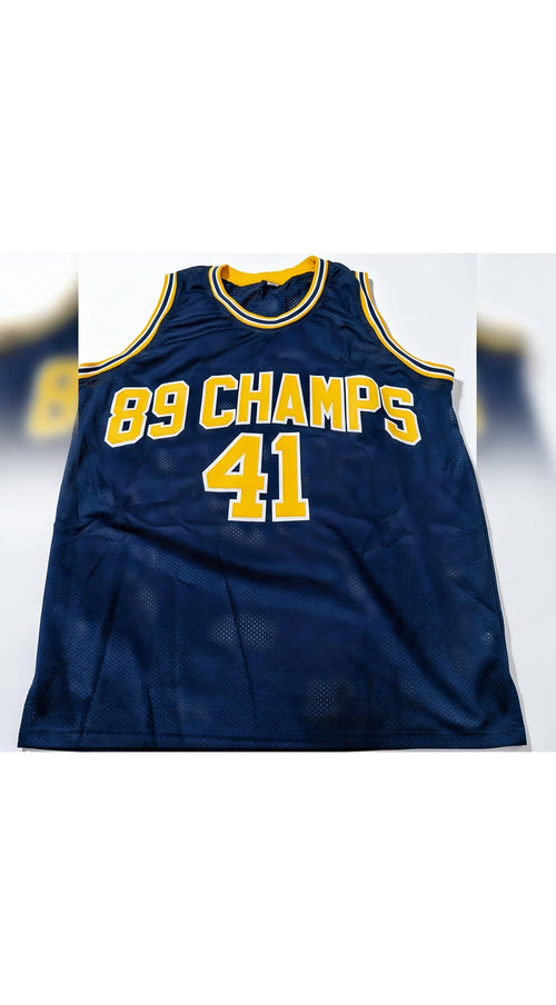 Glen Rice Signed Jersey Beckett Slam Dunk Star Basketball Memorabilia
