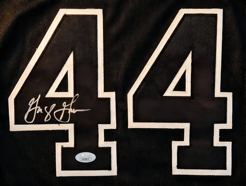 George Gervin Signed Jersey JSA Authentic Iceman Icon Memorabilia Gift