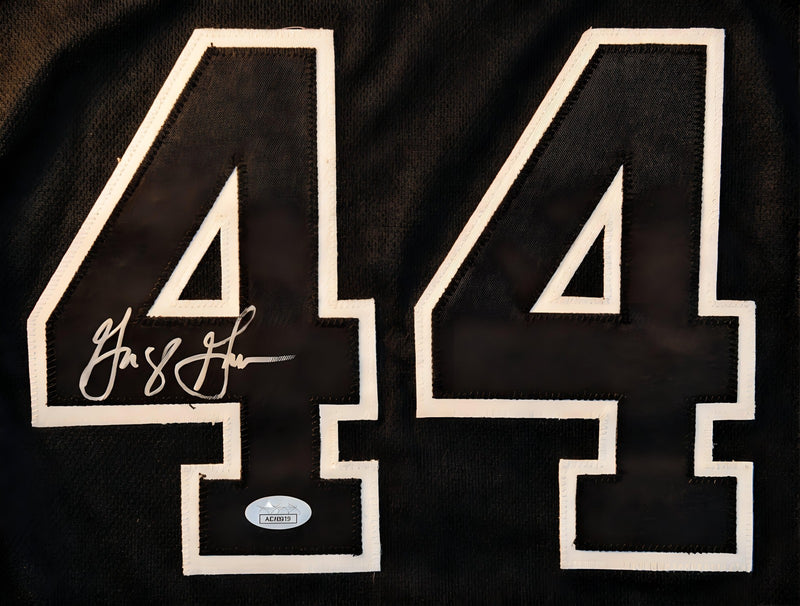 George Gervin Signed Jersey JSA Authentic Iceman Icon Memorabilia Gift