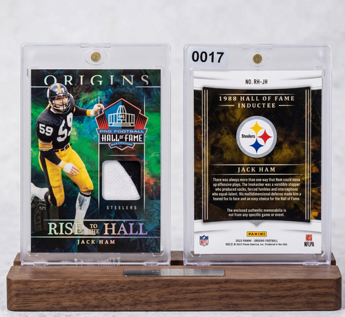 Jack Ham 2023 Panini Origins Rise to the Hall Patch Limited Edition /5