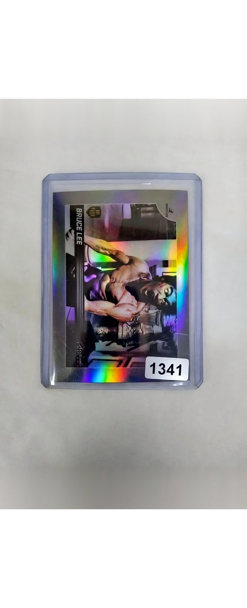2024 Keepsake Edition Bruce Lee #75 Silver Rainbow Foil Refractor Martial Arts