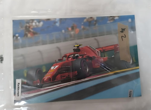 Kimi Raikkinen Ferrari Signed Photo Iceman Edition 12x8 Rare Edition