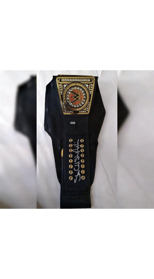 Stone Cold Steve Austin Signed WWE Champ Belt Attitude Era Beckett COA
