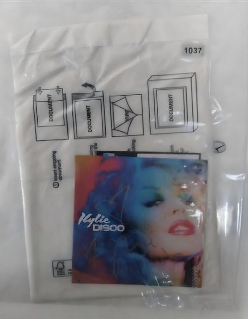 Kylie Minogue Signed Disco CD Sleeve Music Memorabilia Collectible