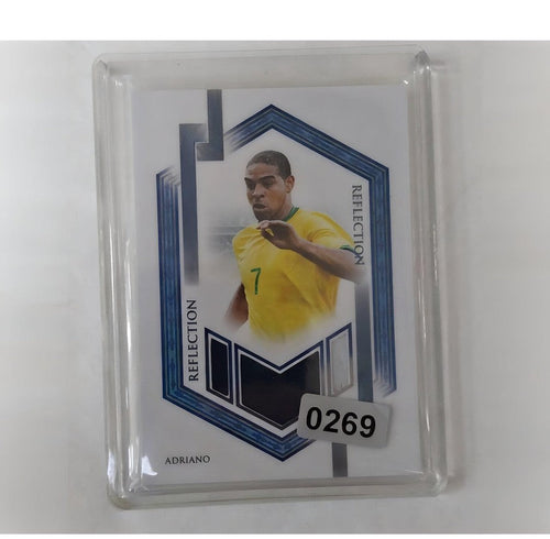 2024 Futera Unique ADRIANO REFLECTION 2-COLOR PATCH 9 #RF01 Parma Brazil