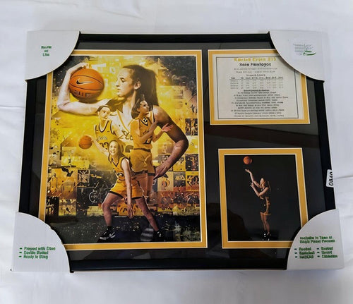 Caitlin Clark Basketball Sensation Next Gen Superstar - With Frame