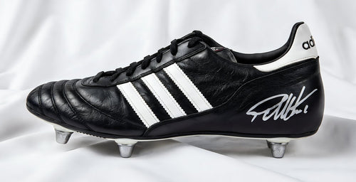 Geoff Hurst Signed adidas 1966 World Cup Boot Hero Relic Football Collectible