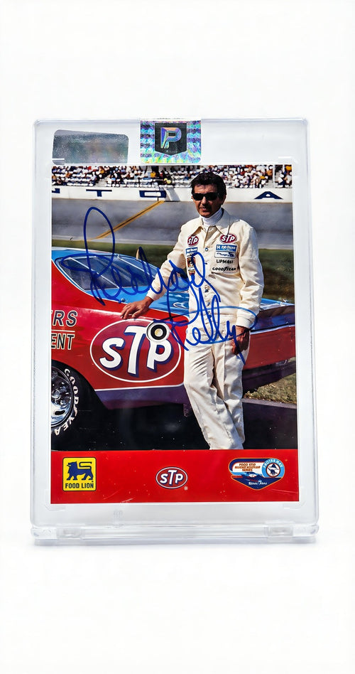 Richard Petty Signed Card STP 1992 Fan Appreciation Day NASCAR Legend Auto