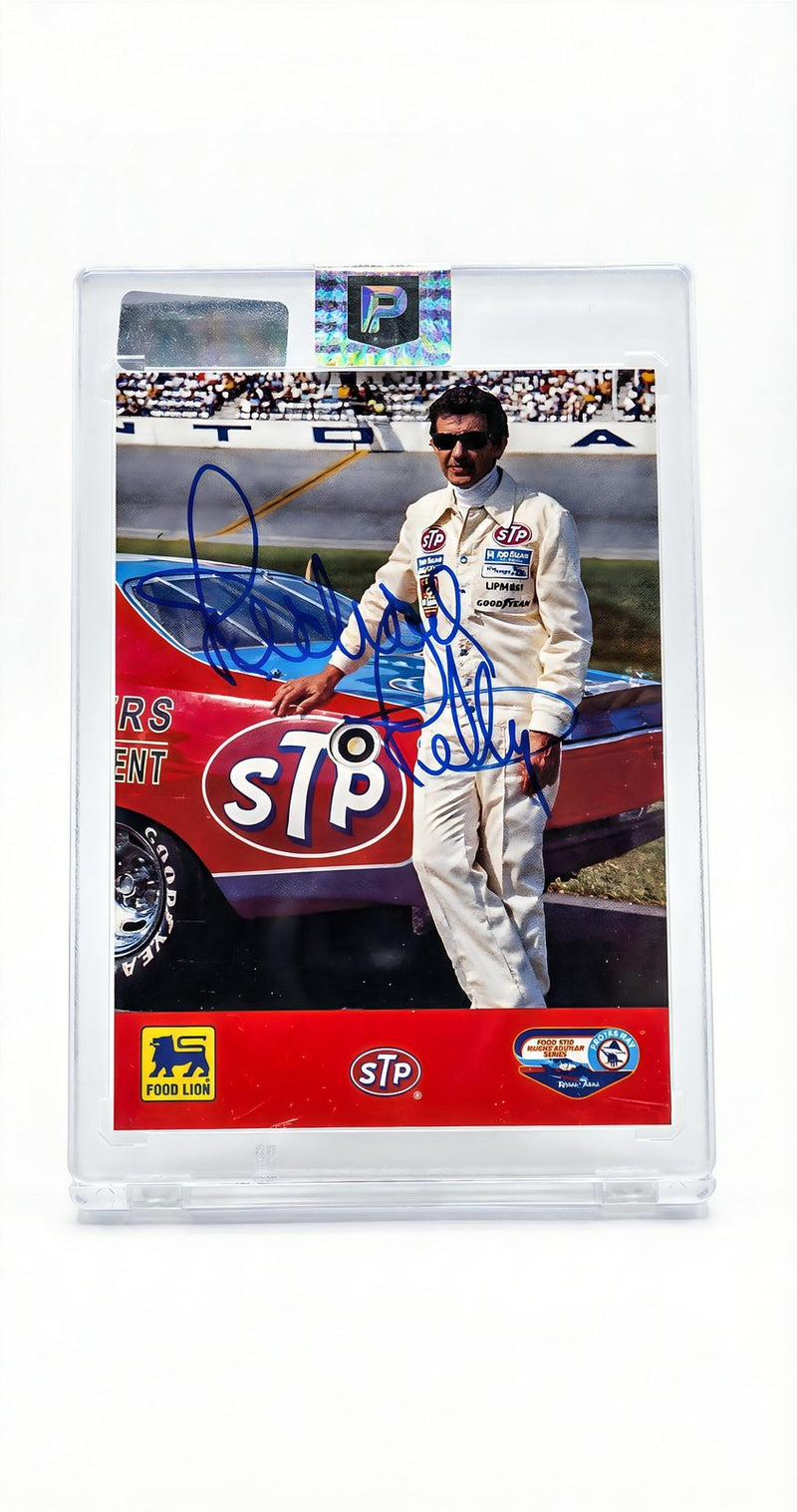 Richard Petty Signed Card STP 1992 Fan Appreciation Day NASCAR Legend Auto