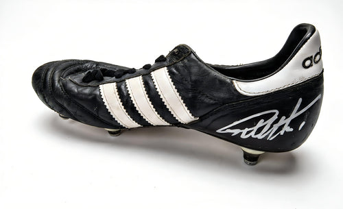 Geoff Hurst Signed adidas 1966 World Cup Boot Hero Relic for Collectors
