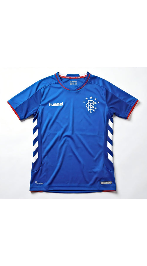 Ally McCoist Autographed Rangers Shirt Scottish Football Icon Soccer