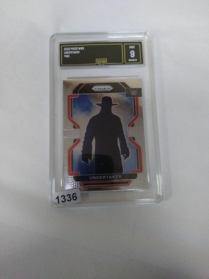 2022 Panini Prizm WWE Undertaker #193 Silver Prizm PSA 9 MINT