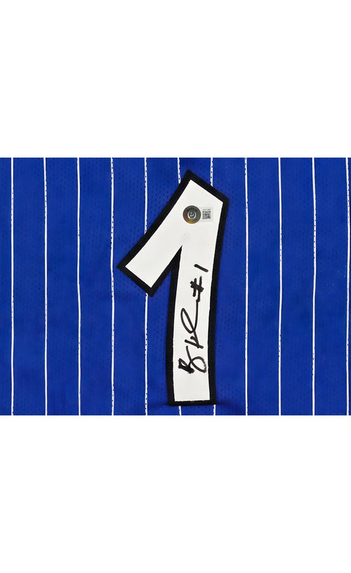 Penny Hardaway Signed Orlando Magic Jersey Beckett Authenticated Memorabilia