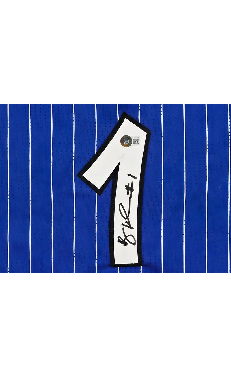 Penny Hardaway Signed Orlando Magic Jersey Beckett Authenticated Memorabilia