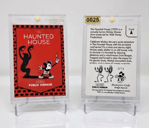 Mickey Mouse 2025 Haunted House Collectible Spooky Toy Limited Edition 2/13