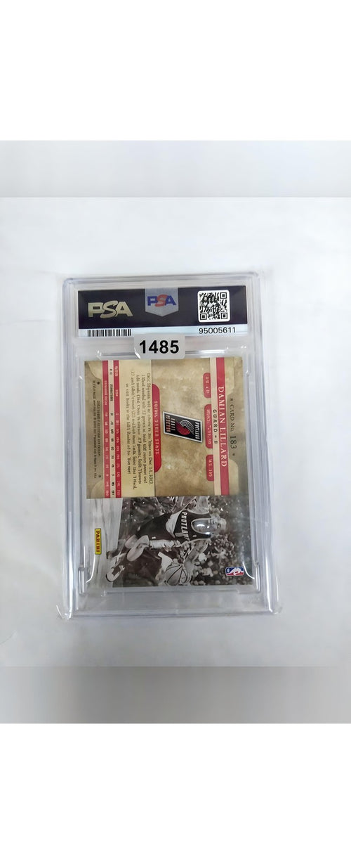2012-13 Panini Gold Standard Damian Lillard Rookie RC Blazers PSA 9 349