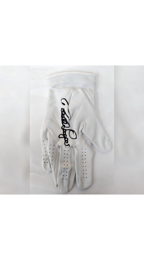Bernhard Langer Autographed Golf Glove 2x Masters Champion Collectible Item