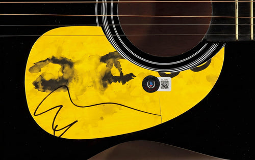 Ed Sheeran Signed 38 Acoustic Guitar Beckett Authentication Music Picks