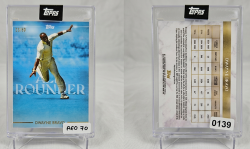 Topps Cricket Legends of the Game Vol 2 Dwayne Bravo All-Round Legend /50