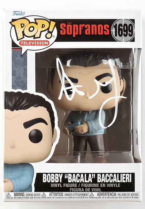 Steve Schirripa Signed Sopranos Bobby Bacala 1699 Funko Pop Beckett