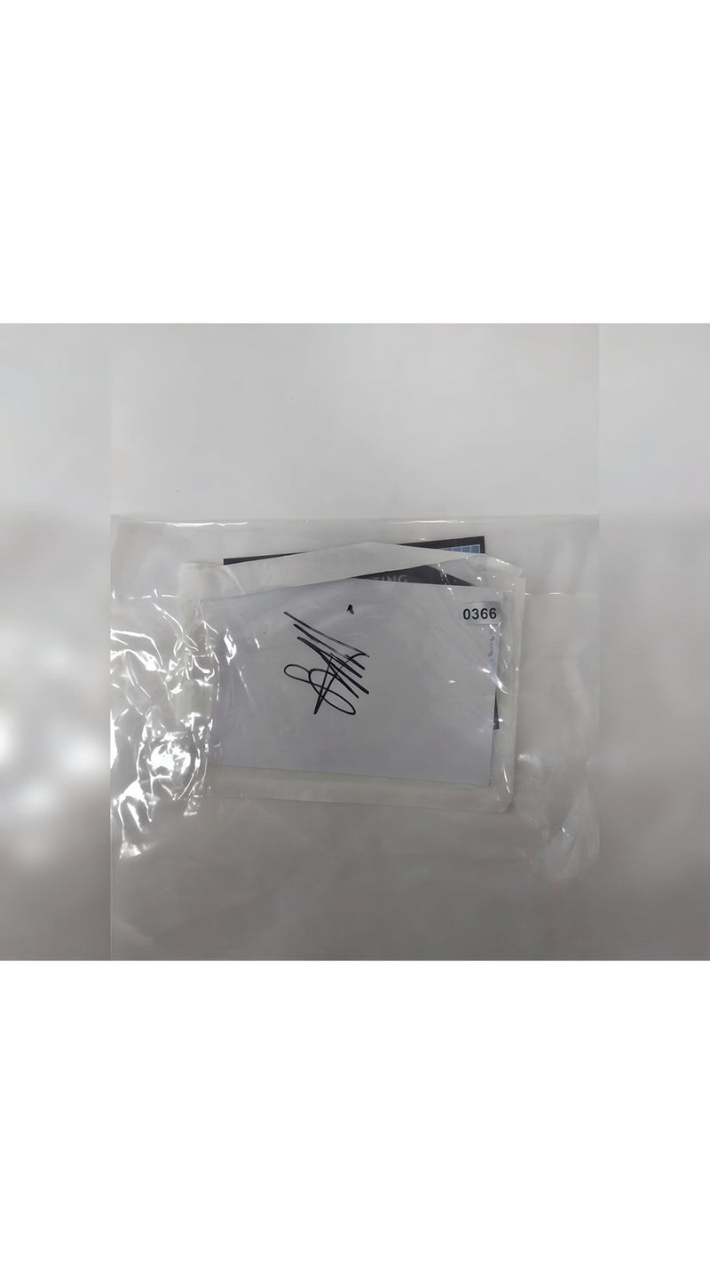 Sebastian Vettel F1 World Champion Signed Index Card Autograph Collectible