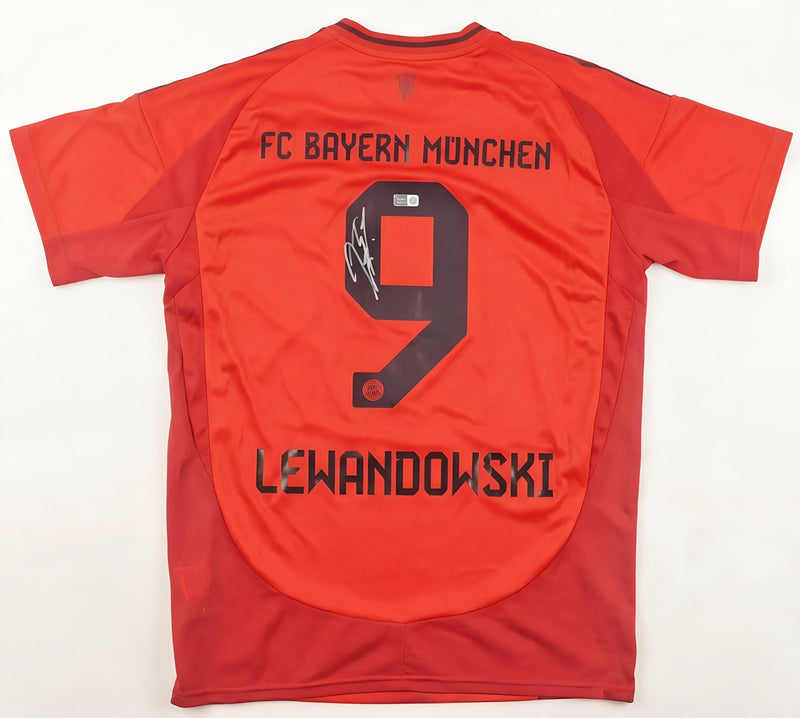 Robert Lewandowski Signed FC Bayern Munich Adidas Authentic Jersey PSA Certified