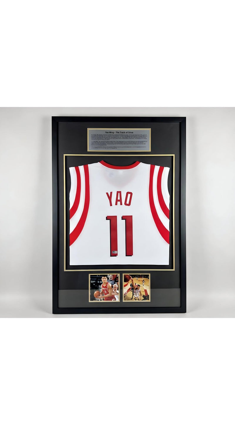 Yao Ming Signed NBA Jersey with Beckett Authentication Collectible from NBA Star