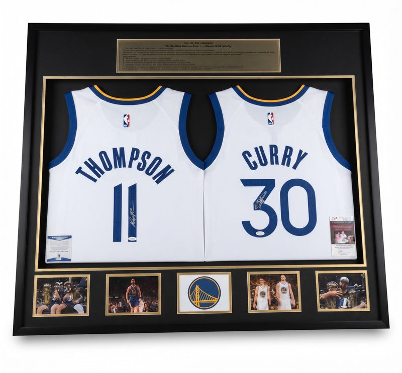 NBA The Splash Brothers Greatest Shooting Duo Golden State Dynasty - With Frame