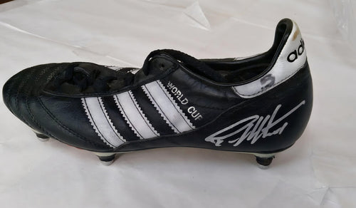 Geoff Hurst Signed 1966 World Cup Adidas Boot Football Hero Collectible