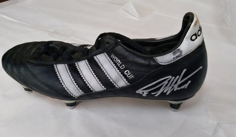 Geoff Hurst Signed 1966 World Cup Adidas Boot Football Hero Collectible