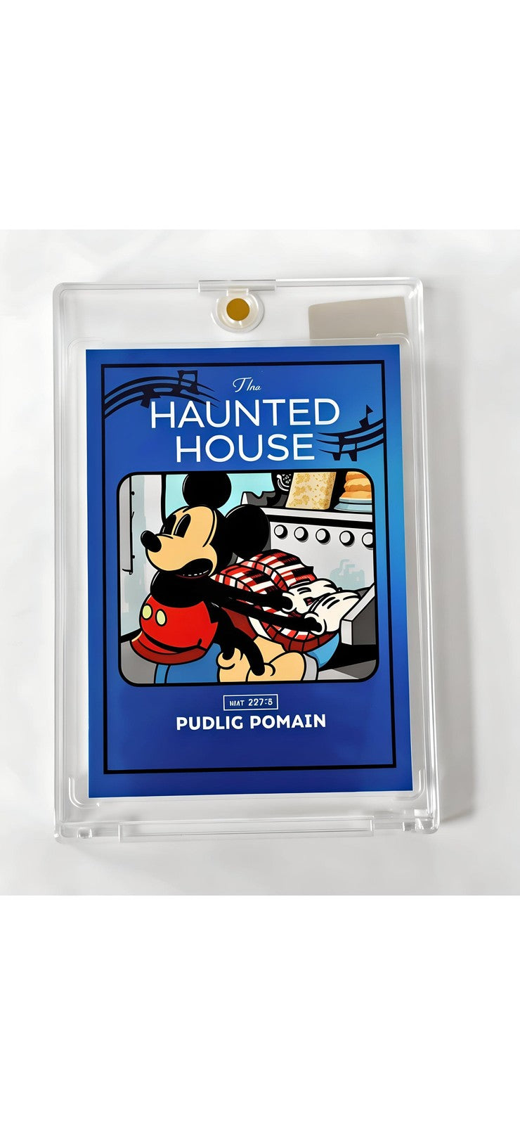 Classic Haunted House Mickey Mouse 2025 Public Domain Art B 7/45 Limited Edition