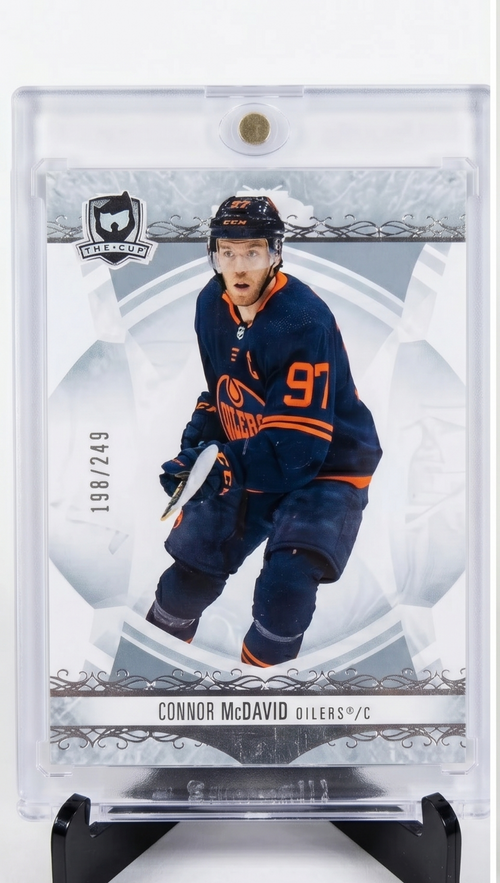 2022-23 Upper Deck The Cup Connor McDavid Base SP Serial /249 Edmonton Oilers #8