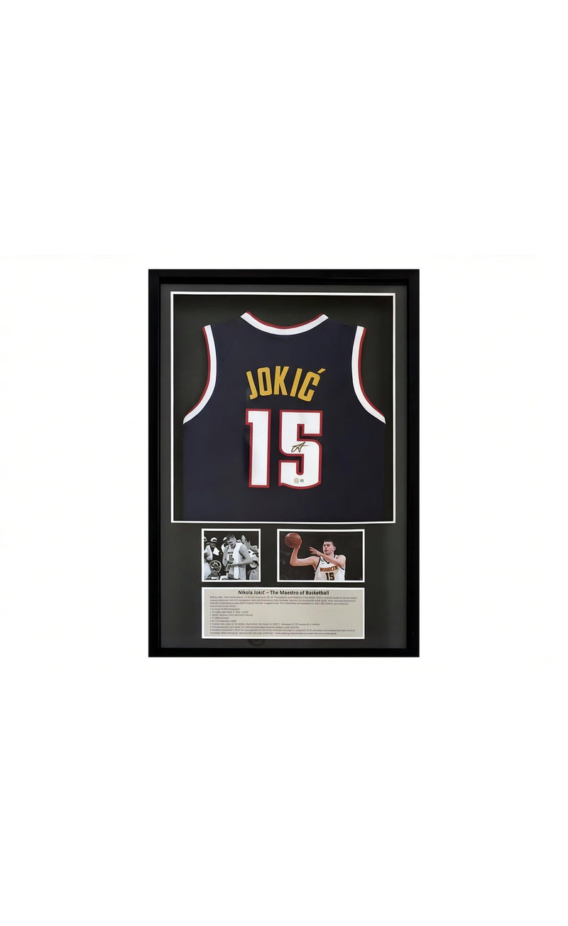 Nikola Jokic Signed Jersey for Fans of the Triple Double King Collectible