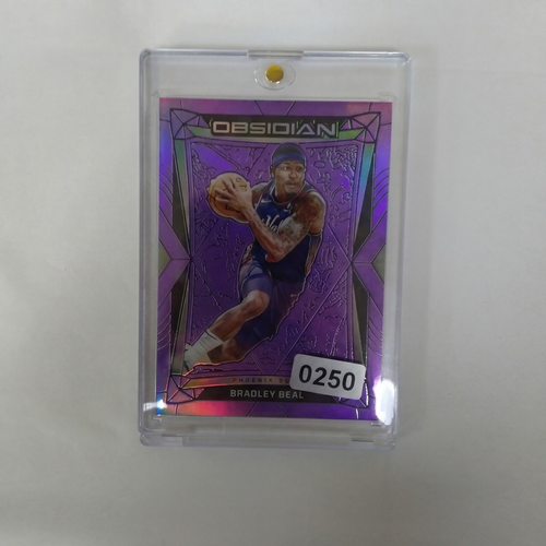 2023-24 Panini Obsidian Basketball Bradley Beal Purple /49 Card Phoenix Suns