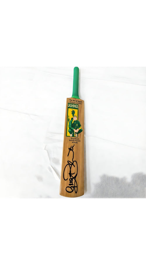 Greg Blewett Autographed Cricket Collectible for True Aussie Test Fans