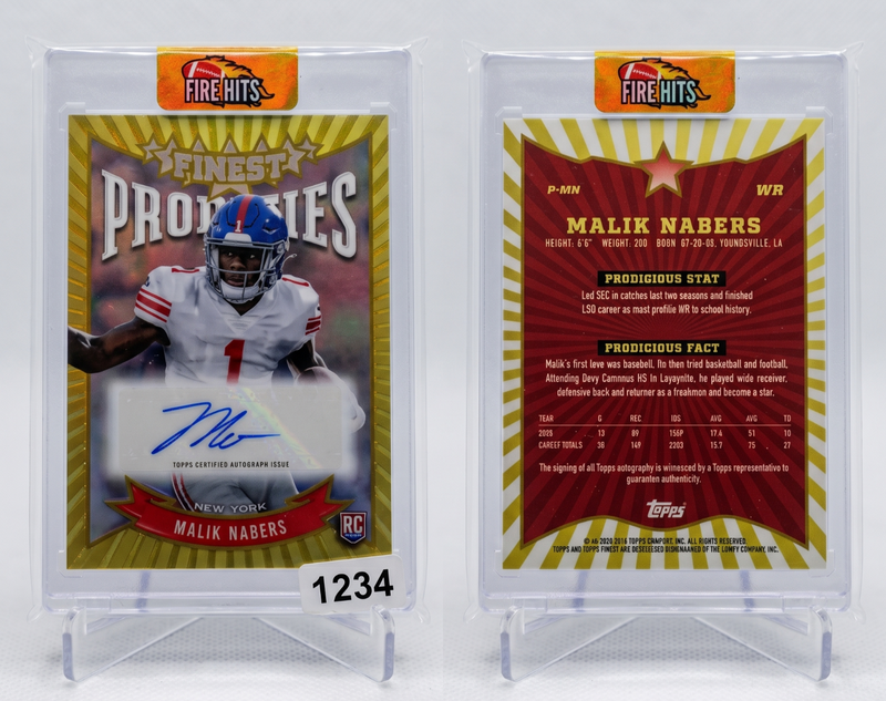 Topps Finest Malik Nabers Rising Star Spiderman Metal Trading Card Collectible
