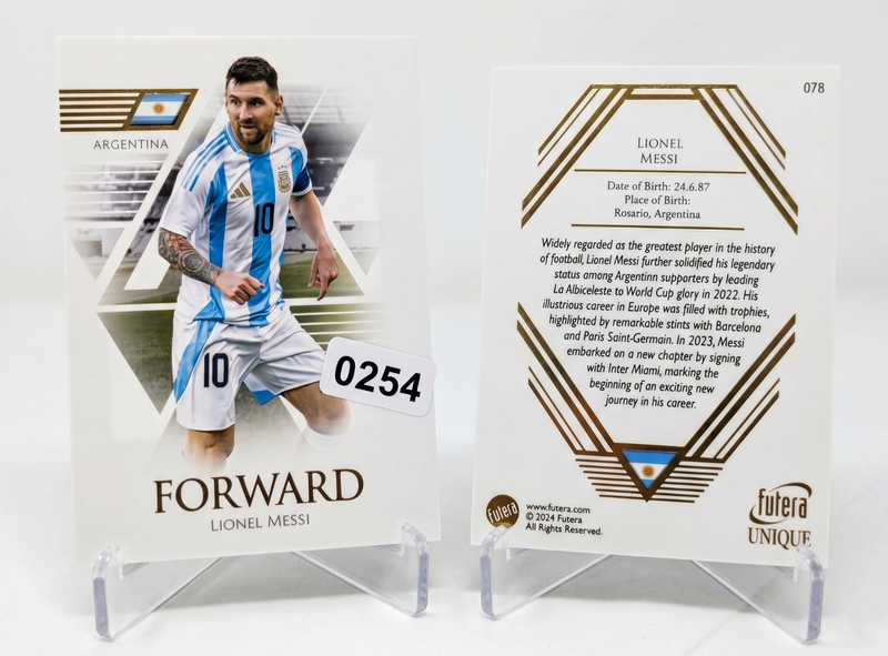 2024 Futera Unique Lionel Messi #078 Forward Argentina
