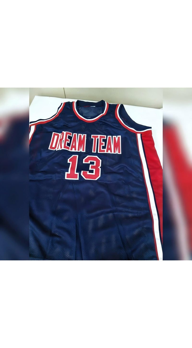 Chris Mullin Signed Jersey Beckett Golden State Legend Basketball