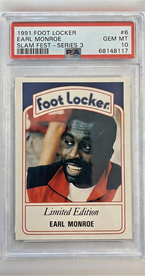 1991 Hoops Slam Fest Earl Monroe #4 PSA 10 POP 1 GEM MINT Foot Locker