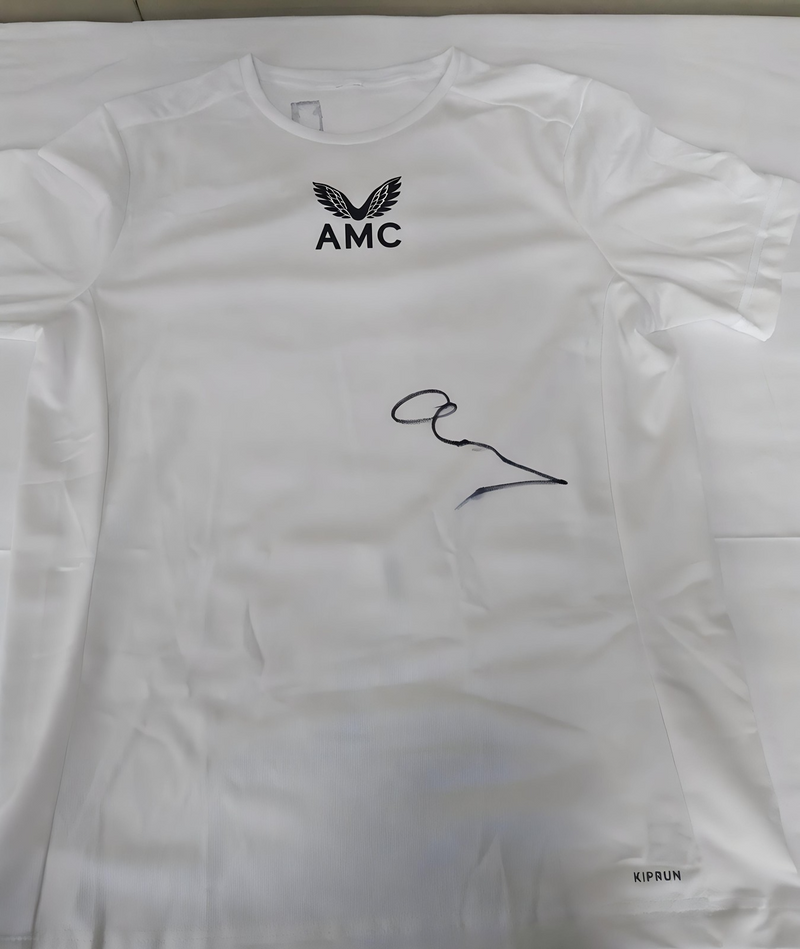 Andy Murray Signed Tennis Shirt Wimbledon Legend Grand Slam Champion Memorabilia