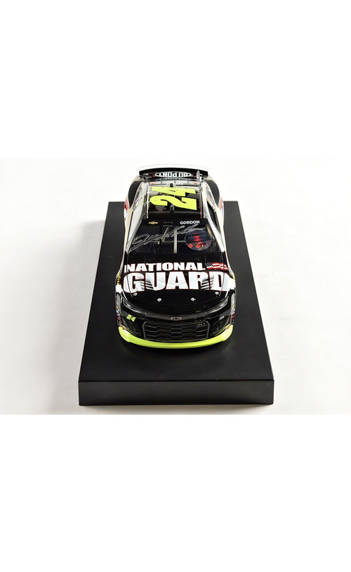 Jeff Gordon Signed Limited Edition NASCAR 24 National Guard Diecast Car