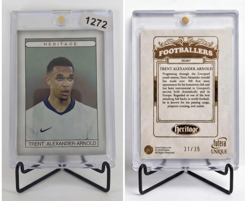 2023-24 Futera Unique Trent Alexander-Arnold HERITAGE QUARTZ 35 Liverpool